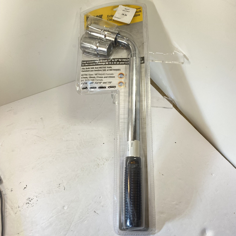 Torin Black Jack® T36234W Extendable Lug Wrench NEW